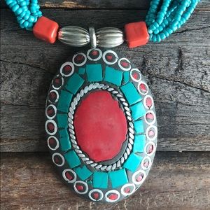 Turquoise Necklace - Great Festival Wear